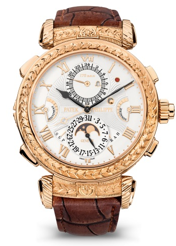 Review Fake Patek Philippe 175th Commemorative Grandmaster Chime 5175R-001 watch sale